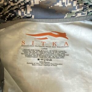 Sitka Men's Lightweight Jacket - Gray Camo